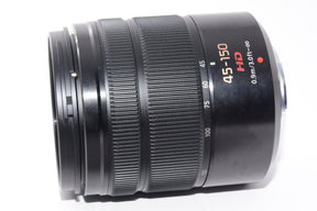 【外観並級】パナソニック マイクロフォーサーズ用 ルミックス G VARIO 45-150mm/F4.0-5.6 ブラック