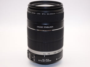 【外観特上級】Canon 望遠レンズ EF-S55-250mm F4-5.6 IS