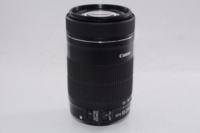 【外観特上級】Canon 望遠ズームレンズ EF-S55-250mm F4-5.6 IS STM