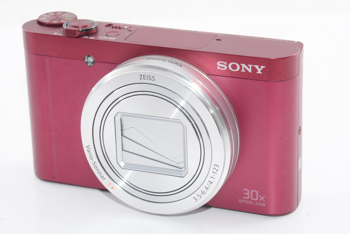 【外観特上級】ソニー SONY デジタルカメラ DSC-WX500 光学30倍ズーム 1820万画素 レッド Cyber-shot DSC-WX500 RC