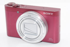 【外観特上級】ソニー SONY デジタルカメラ DSC-WX500 光学30倍ズーム 1820万画素 レッド Cyber-shot DSC-WX500 RC
