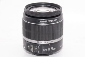 【外観特上級】Canon 標準ズームレンズ EF-S18-55mm F3.5-5.6 IS