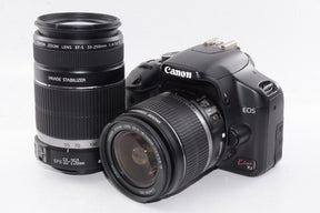 【外観並級】Canon デジタル一眼レフカメラ EOS Kiss X2 ダブルズームキット