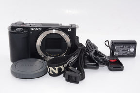 【外観並級】ソニー VLOGCAM ZV-E10 B ボディ ブラック