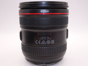 【外観並級】Canon 標準ズームレンズ EF24-70mm F4 L IS USM フルサイズ対応