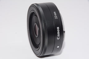 【外観特上級】Canon EF-M22mm F2 STM ミラーレス一眼対応