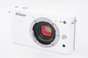 【外観並級】Nikon ニコン ミラーレス一眼カメラ Nikon 1 J1 ボディ ホワイト
