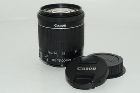 【外観特上級】Canon 標準ズームレンズ EF-S18-55mm F3.5-5.6 IS STM