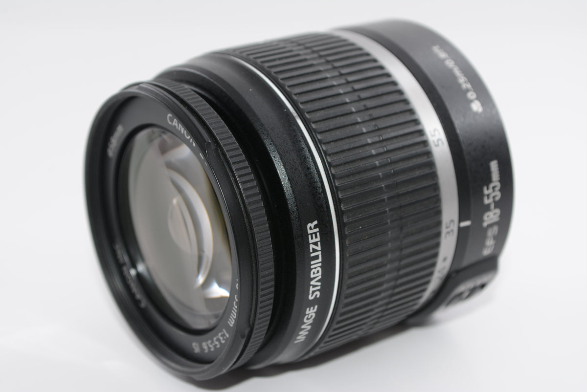 【外観特上級】Canon 標準ズームレンズ EF-S18-55mm F3.5-5.6 IS