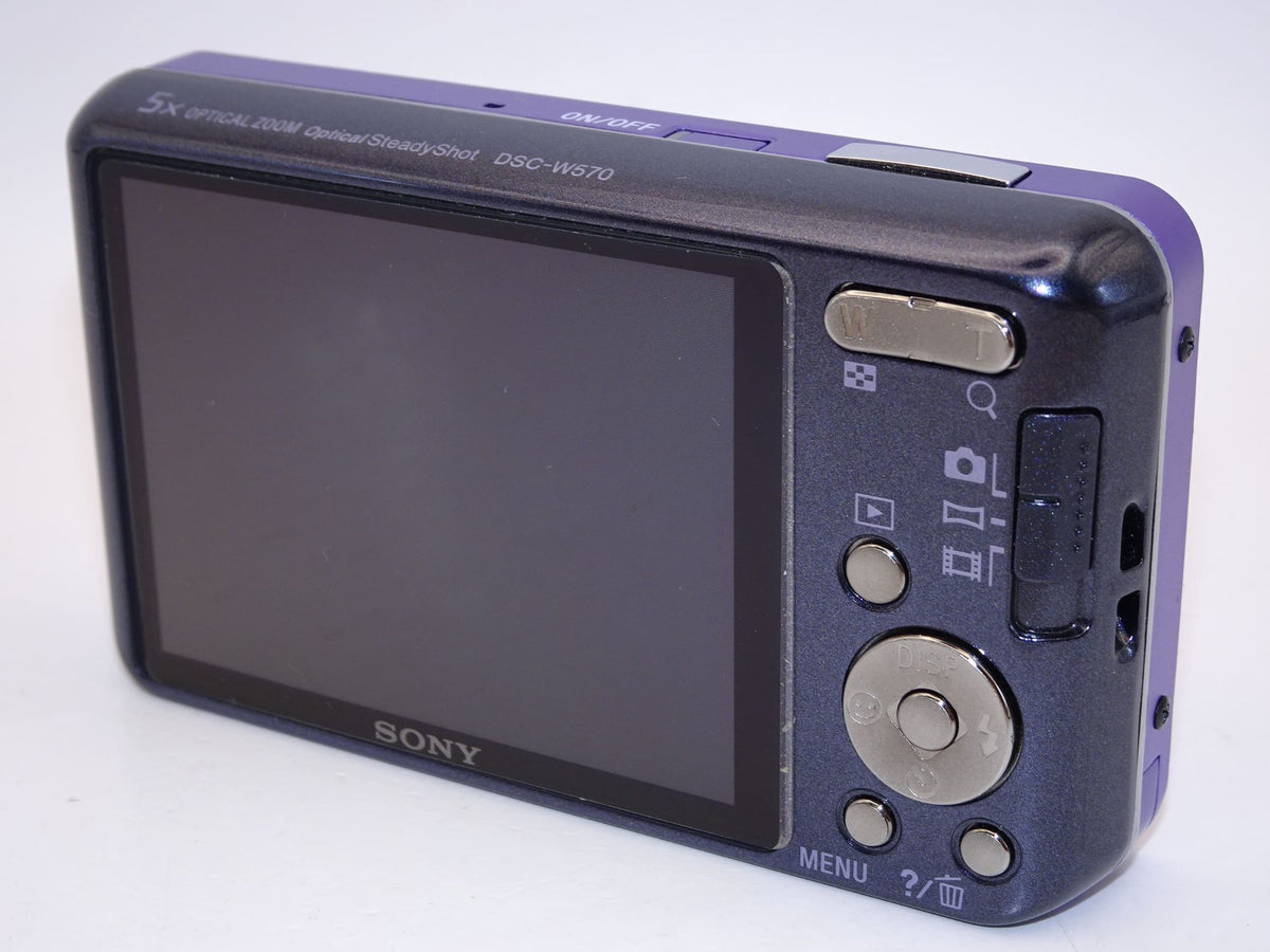【外観並級】ソニー SONY デジタルカメラ Cybershot W570 バイオレット DSC-W570/V
