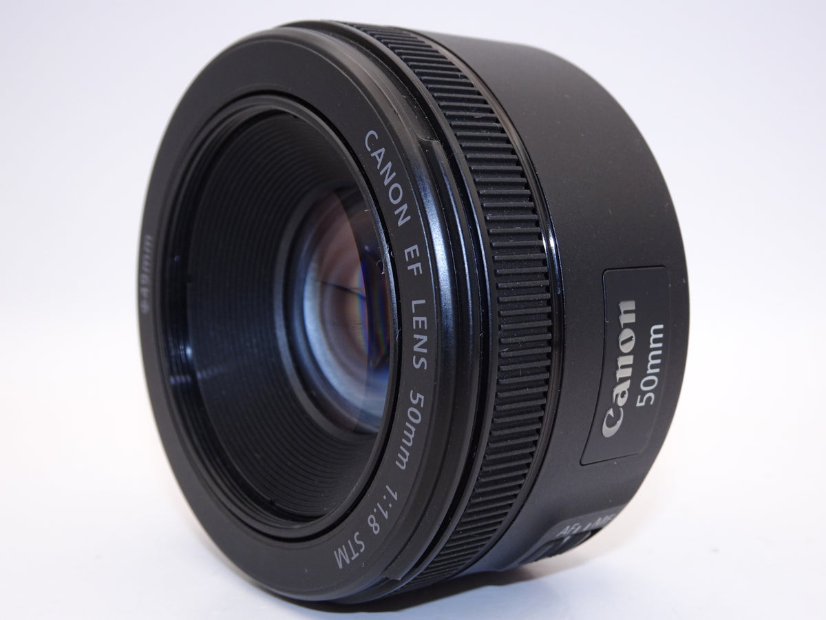 【外観特上級】Canon 単焦点レンズ EF50mm F1.8 STM