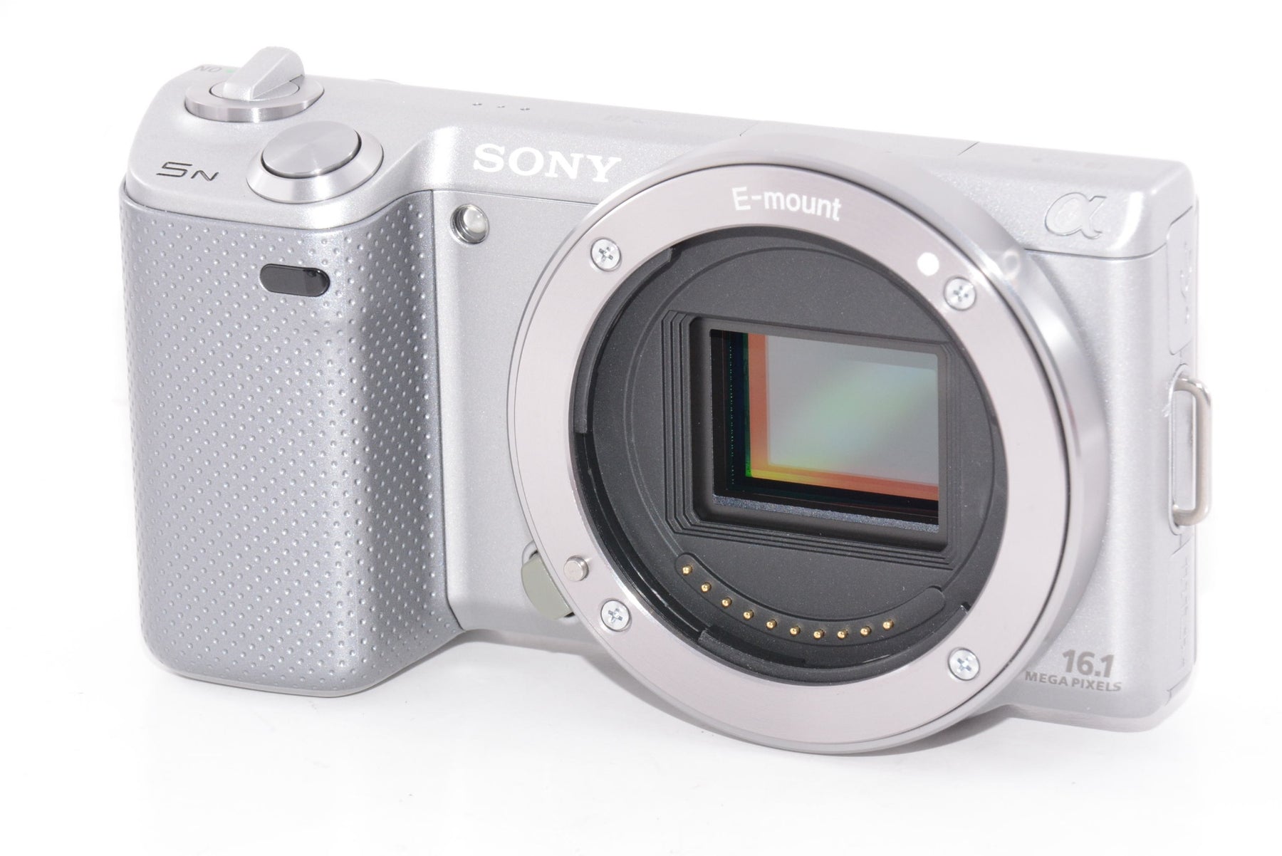 【外観並級】ソニー SONY ミラーレス一眼カメラ α NEX-5N ズームレンズキット シルバー NEX-5NK/S