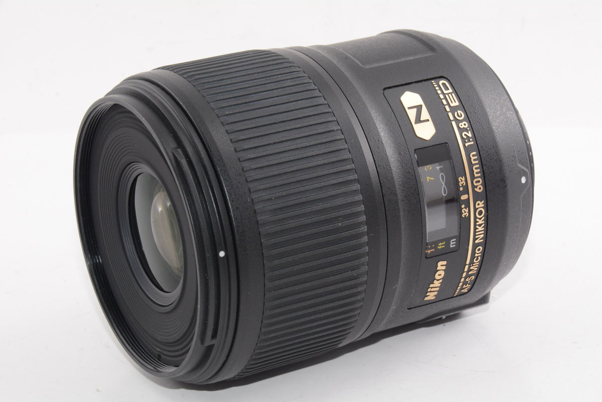 【外観特上級】Nikon 単焦点マイクロレンズ AF-S  Micro 60mm f/2.8G ED