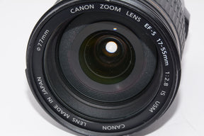 【外観並級】Canon 標準ズームレンズ EF-S17-55mm F2.8 IS USM APS-C対応
