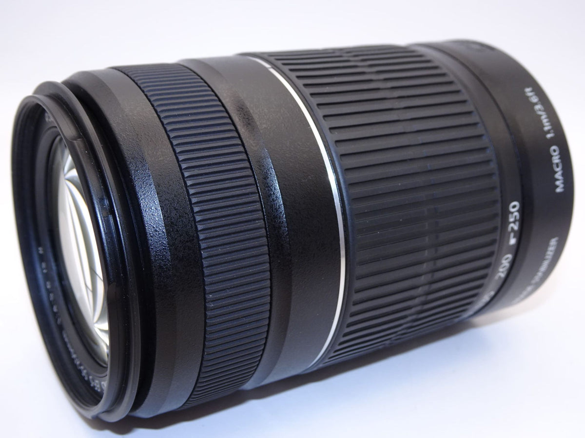 【外観特上級】Canon 望遠ズームレンズ EF-S55-250mm F4-5.6 IS II