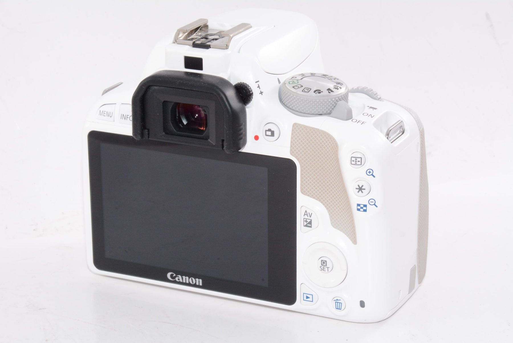 【外観特上級】Canon デジタル一眼レフカメラ EOS Kiss X7(ホワイト) ダブルレンズキット2