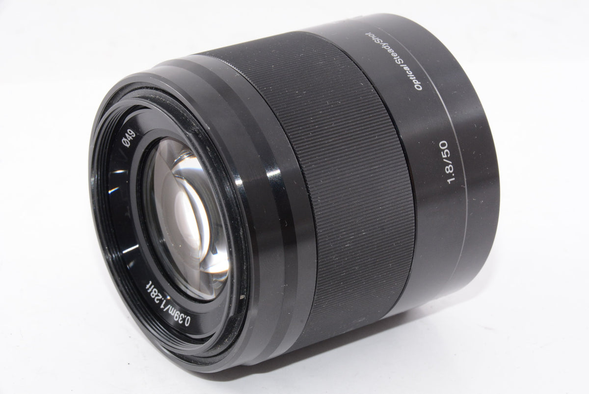 【外観並級】ソニー SONY 単焦点レンズ E 50mm F1.8 OSS APS-Cフォーマット専用 SEL50F18-B