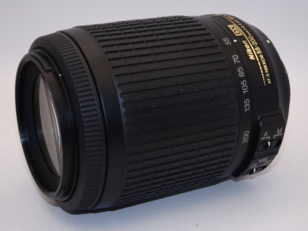 【外観特上級】Nikon AF-S DX Zoom Nikkor ED 55-200mm F4-5.6G ブラック ニコンDXフォーマット専用