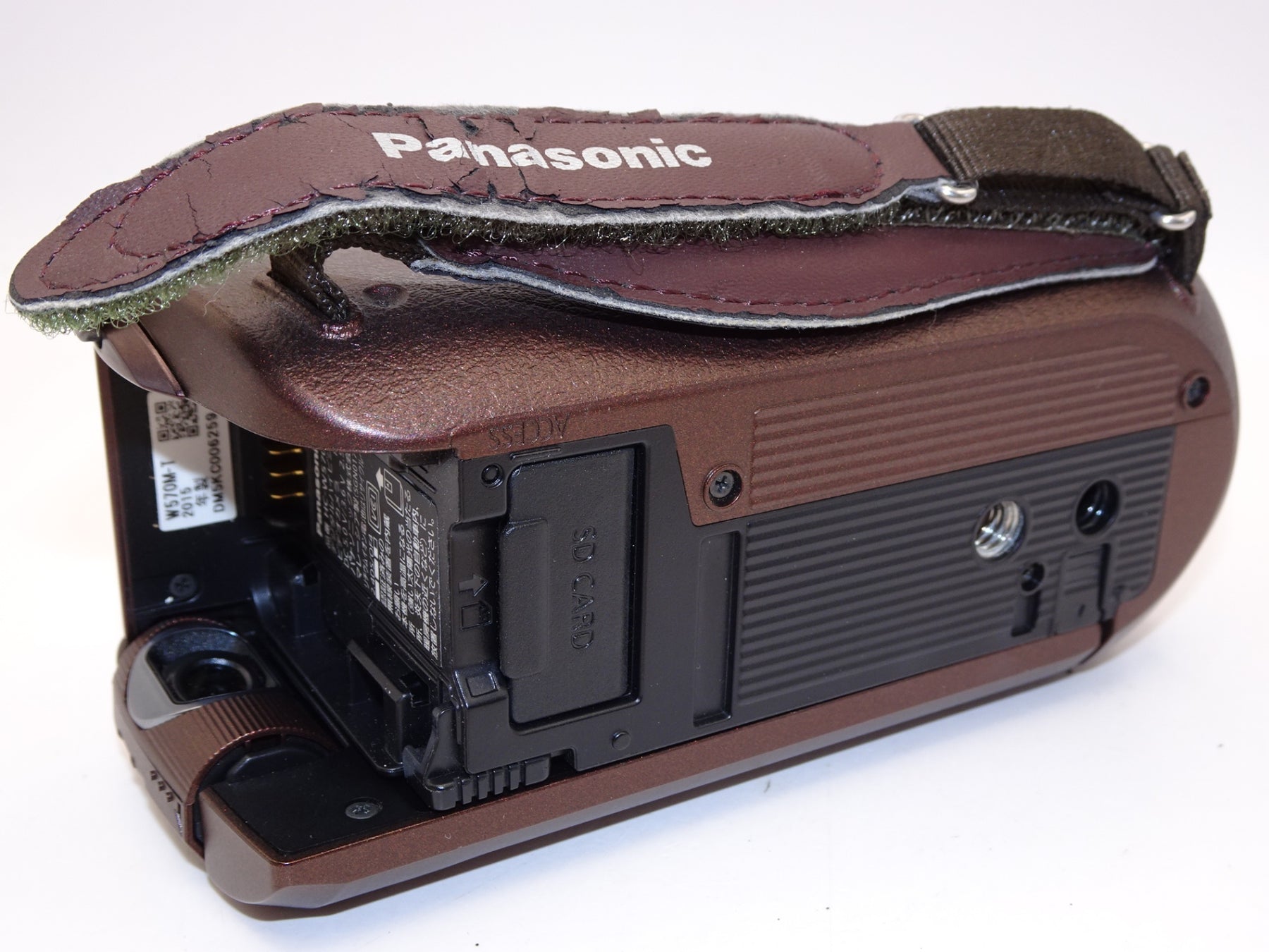 【外観並級】パナソニック HDビデオカメラ W570M ブラウン HC-W570M-T