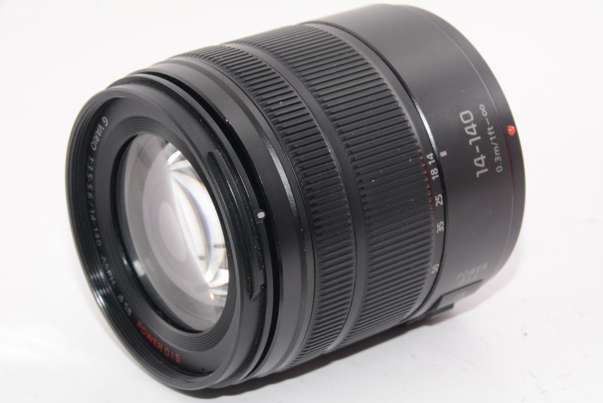 【外観特上級】パナソニック 標準ズームレンズ マイクロフォーサーズ用 ルミックス G VARIO 14-140mm/F3.5-5.6 ASPH./POWER O.I.S. ブラック H-FS14140-KA