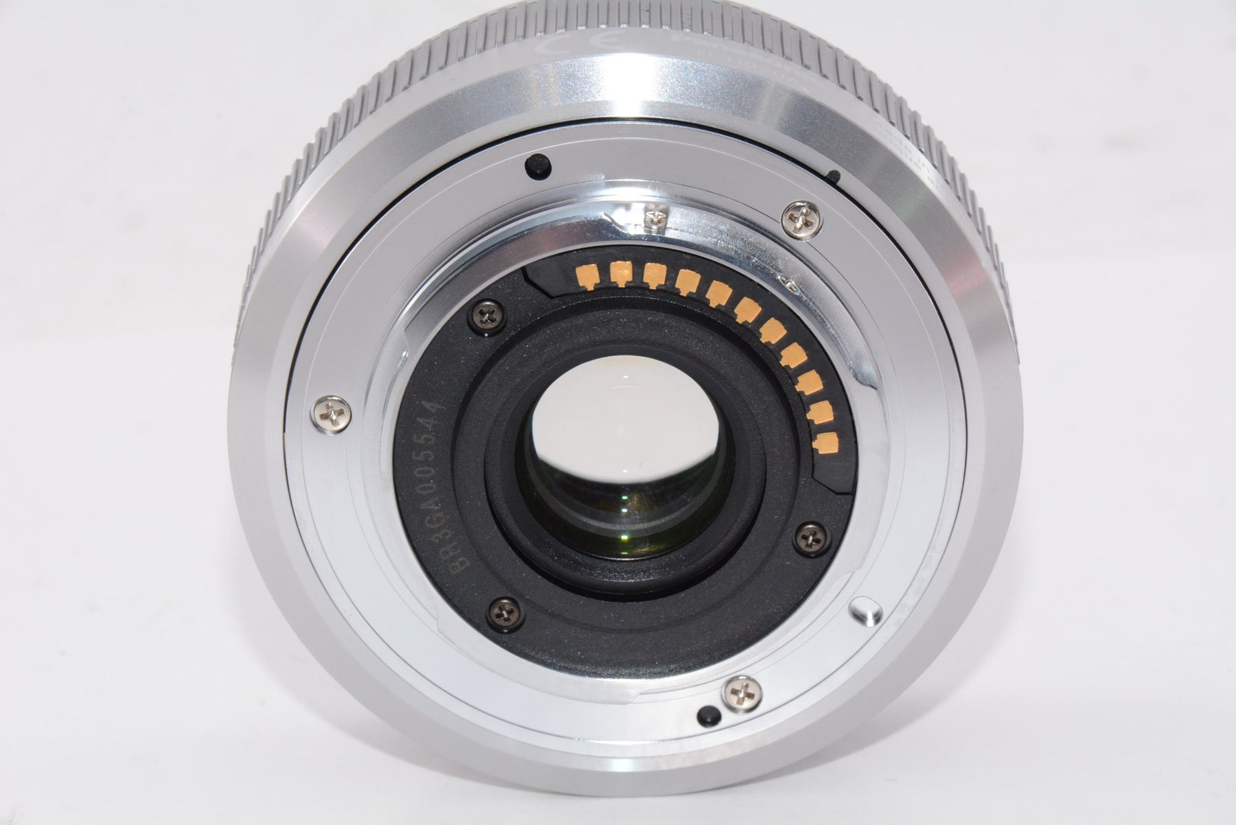 【外観特上級】パナソニック 単焦点レンズ マイクロフォーサーズ用 ルミックス G 20mm/F1.7 II ASPH. シルバー H-H020A-S