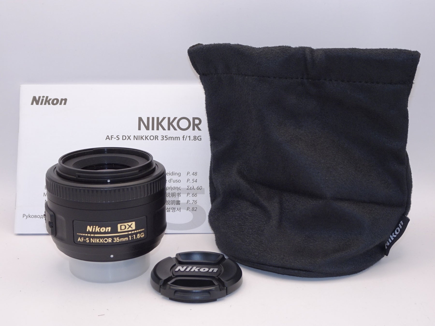 【外観特上級】Nikon 単焦点レンズ AF-S DX NIKKOR 35mm f/1.8G