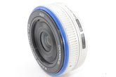 【外観並級】OLYMPUS パンケーキレンズ M.ZUIKO DIGITAL 17mm F2.8 シルバー