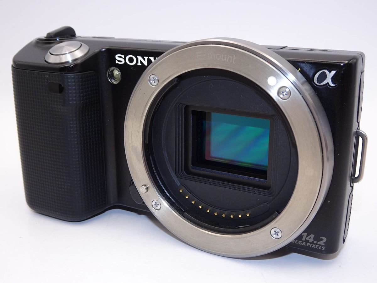 【外観並級】ソニー SONY デジタル一眼α NEX-5 ズームレンズキット ブラック NEX-5K/B