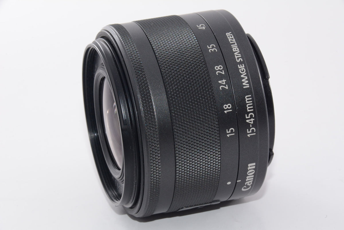 【外観特上級】Canon 標準ズームレンズ EF-M15-45mm F3.5-6.3IS STM