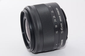 【外観特上級】Canon 標準ズームレンズ EF-M15-45mm F3.5-6.3IS STM