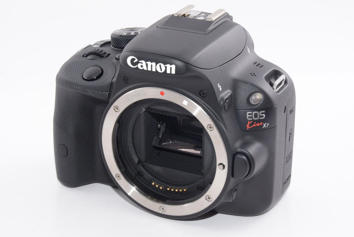 【外観並級】Canon デジタル一眼レフカメラ EOS Kiss X7 ダブルズームキット EF-S18-55ｍｍ/EF-S55-250ｍｍ付属 KISSX7-WKIT
