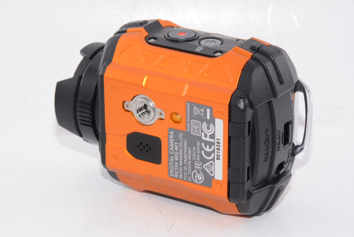 【外観特上級】RICOH 防水アクションカメラ WG-M1 オレンジ WG-M1 OR 08286