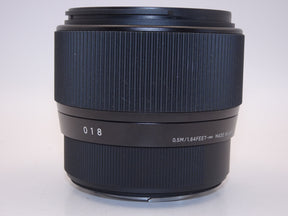 【外観特上級】SIGMA シグマ 富士フイルム Xマウント レンズ 56mm F1.4 DC DN