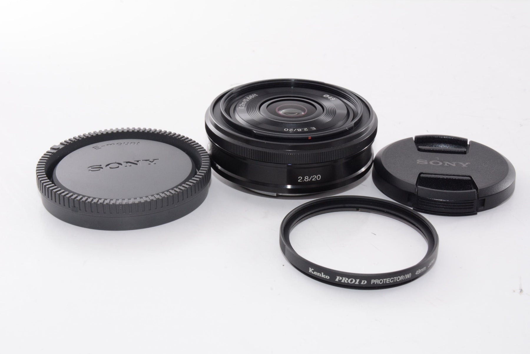 【外観特上級】ソニー SONY 単焦点レンズ E 20mm F2.8 ソニー Eマウント用 APS-C専用 SEL20F28