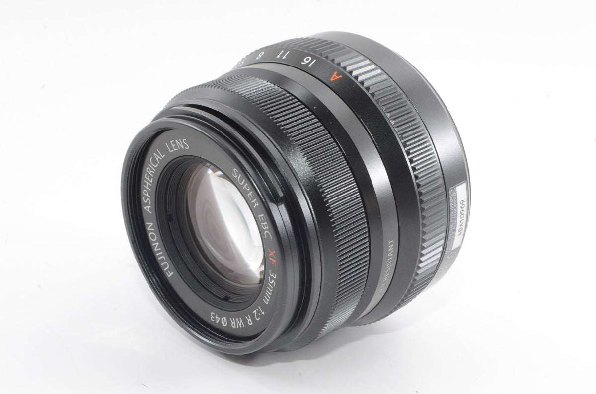 【外観特上級】FUJIFILM 単焦点標準レンズ XF35mmF2R WR B ブラック