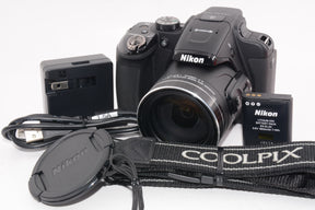 【外観特上級】Nikon デジタルカメラ COOLPIX P610 光学60倍 1600万画素 ブラック P610BK