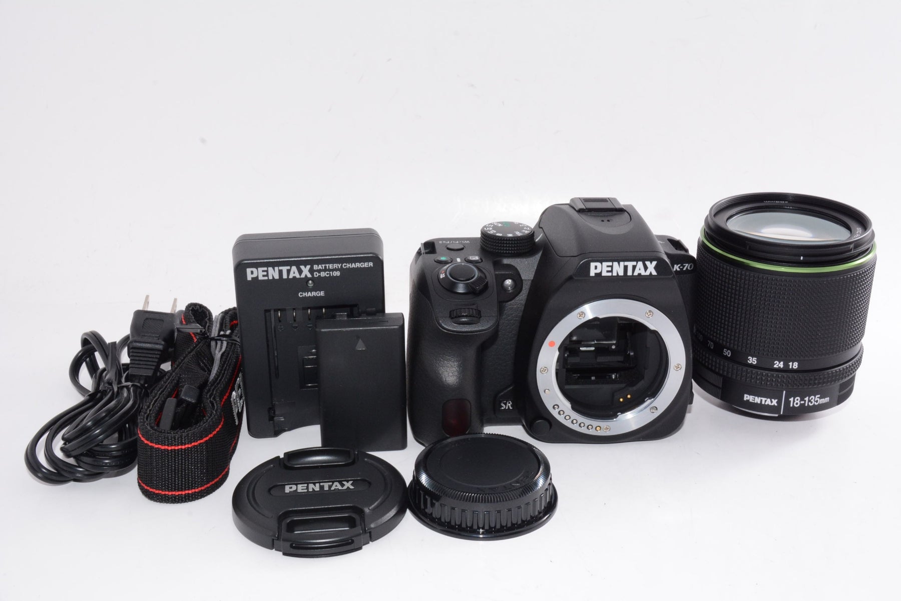【外観特上級】PENTAX K-70 18-135mmWRレンズキット ブラック デジタル一眼レフカメラ