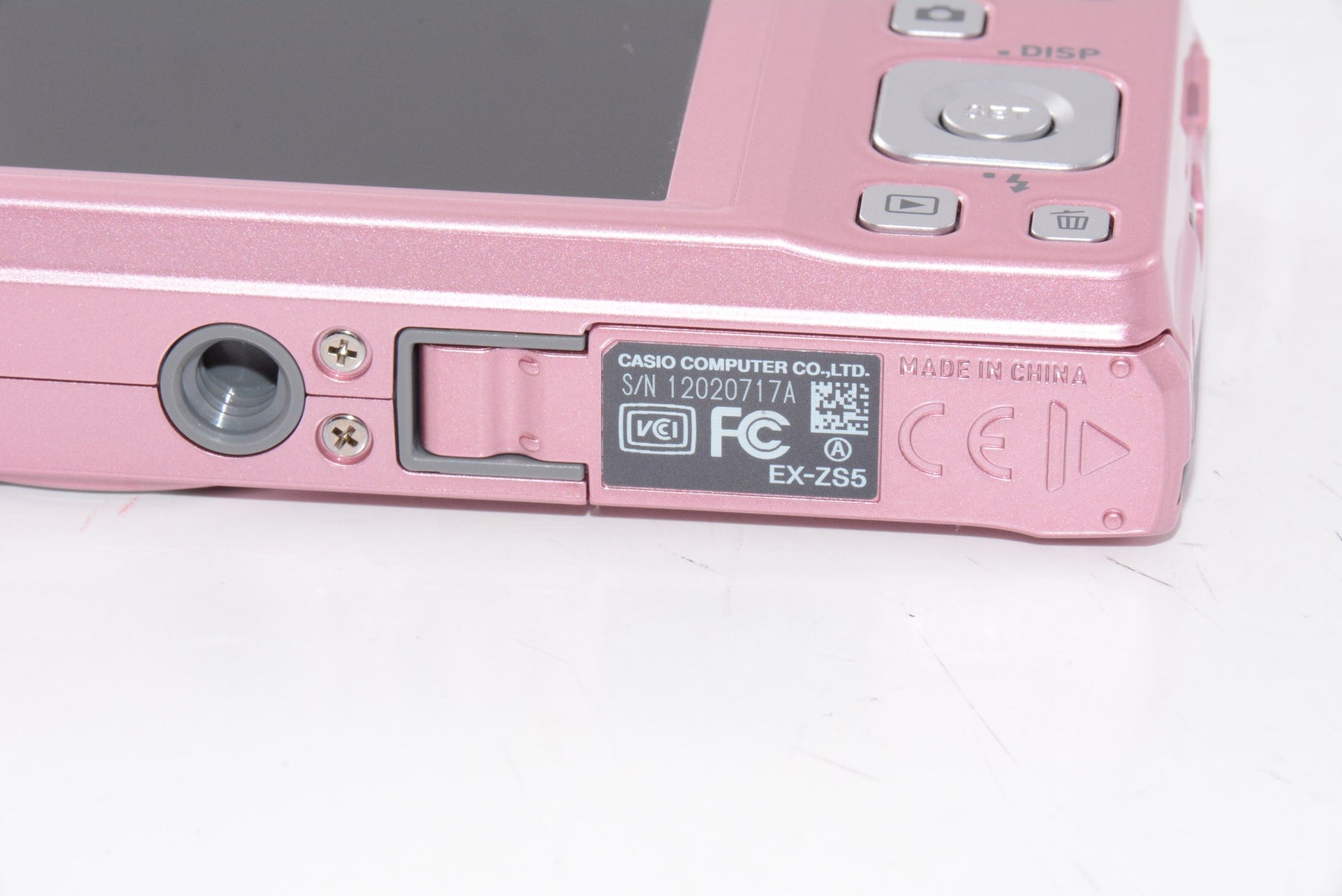 【外観特上級】CASIO デジタルカメラ EXILIM ピンク EX-ZS5PK