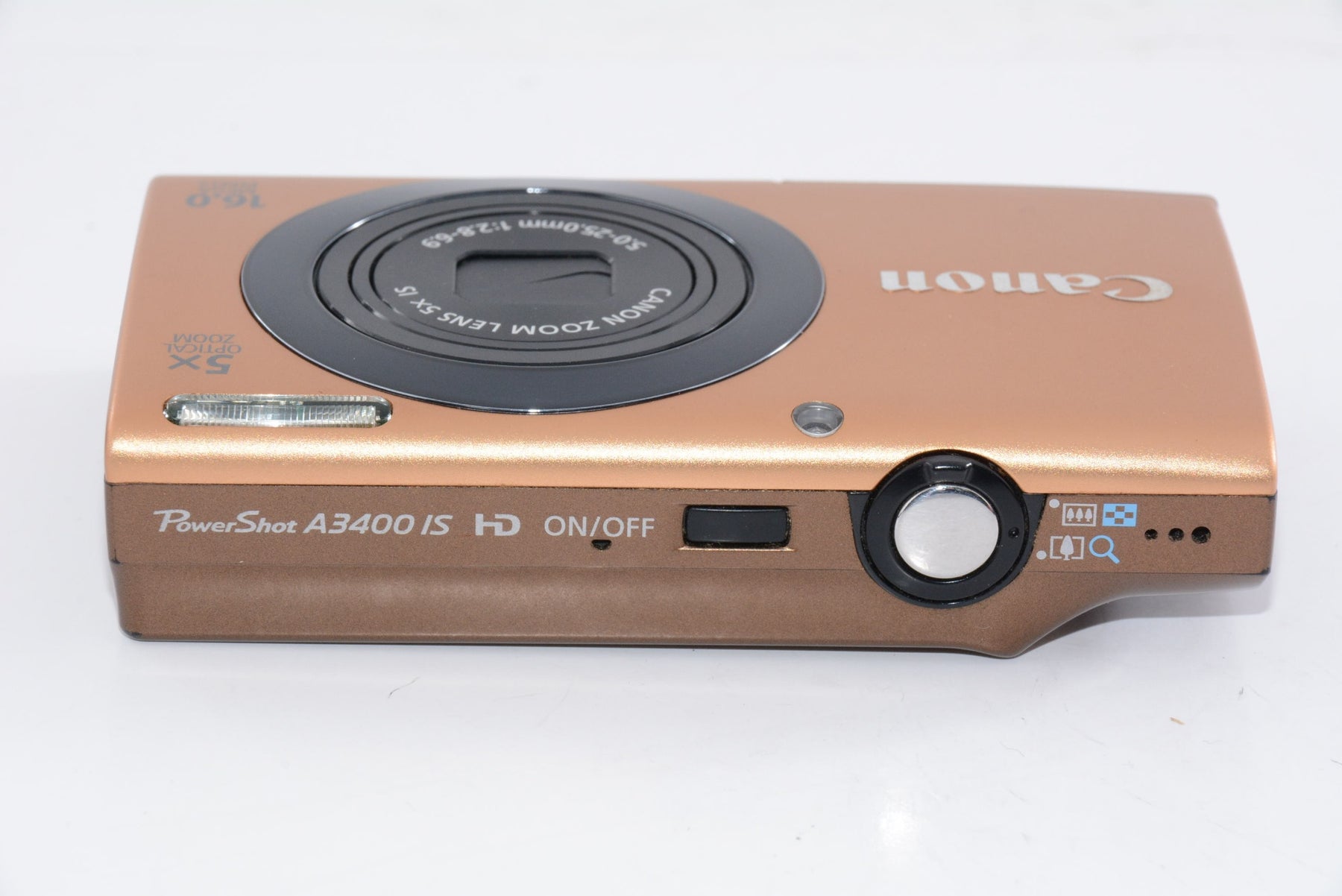 【外観特上級】Canon デジタルカメラ PowerShot A3400IS ゴールド
