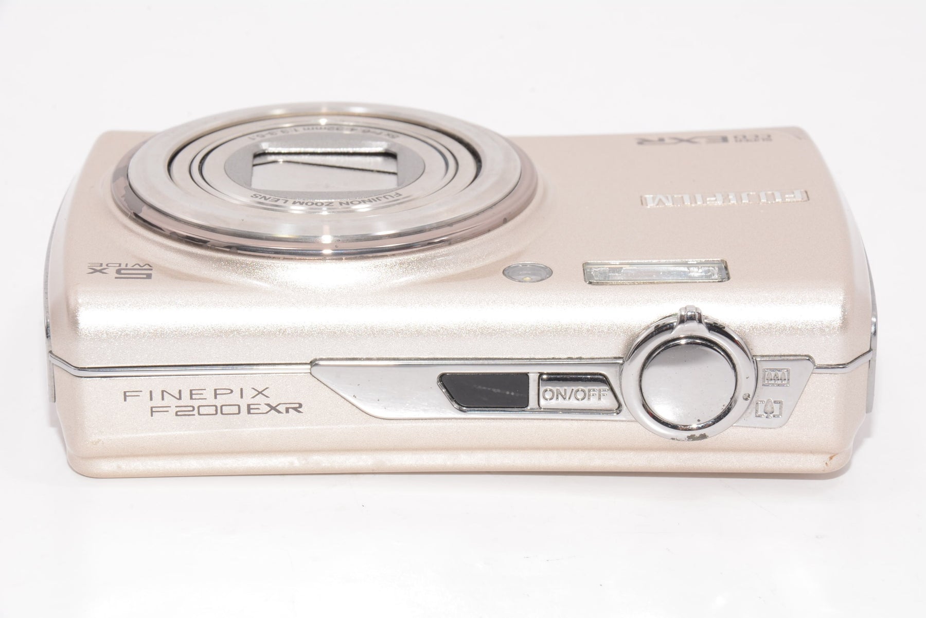 【外観並級】FUJIFILM デジタルカメラ FinePix  F200 EXR シルバー FX-F200EXR S