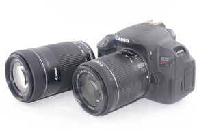 【外観特上級】Canon デジタル一眼レフカメラ EOS Kiss X7i ダブルズームキット