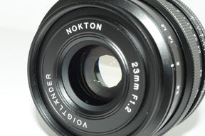 【ほぼ新品】Voightlander フォクトレンダー NOKTON 23mm F1.2 Aspherical X-mount