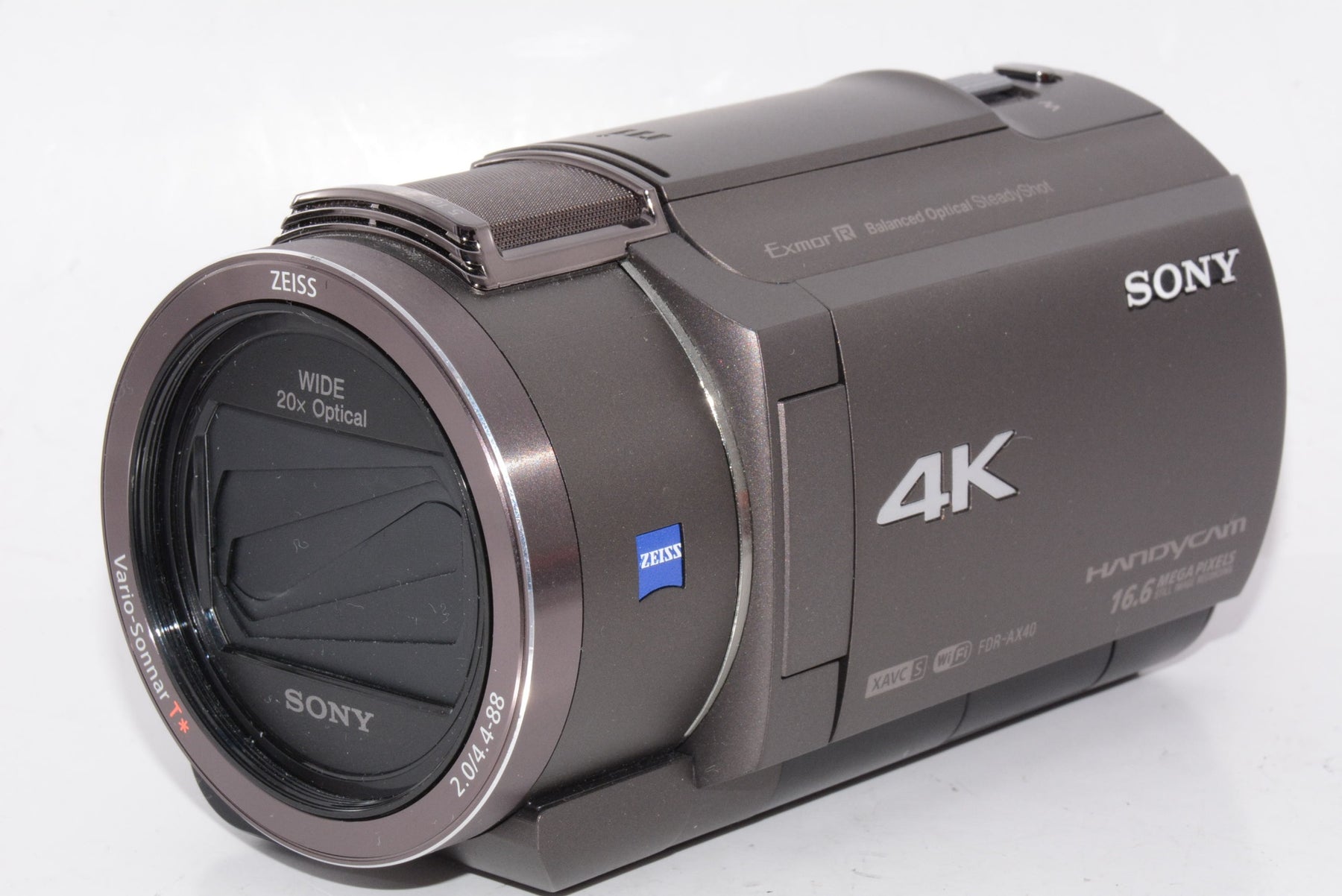 【外観特上級】ソニー SONY ビデオカメラ FDR-AX40 4K 64GB ブラック Handycam