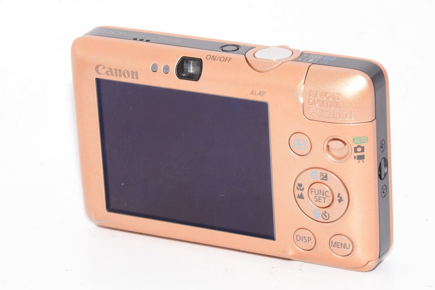 【外観並級】Canon デジタルカメラ IXY DIGITAL 210 IS ゴールド IXYD210IS(GL)