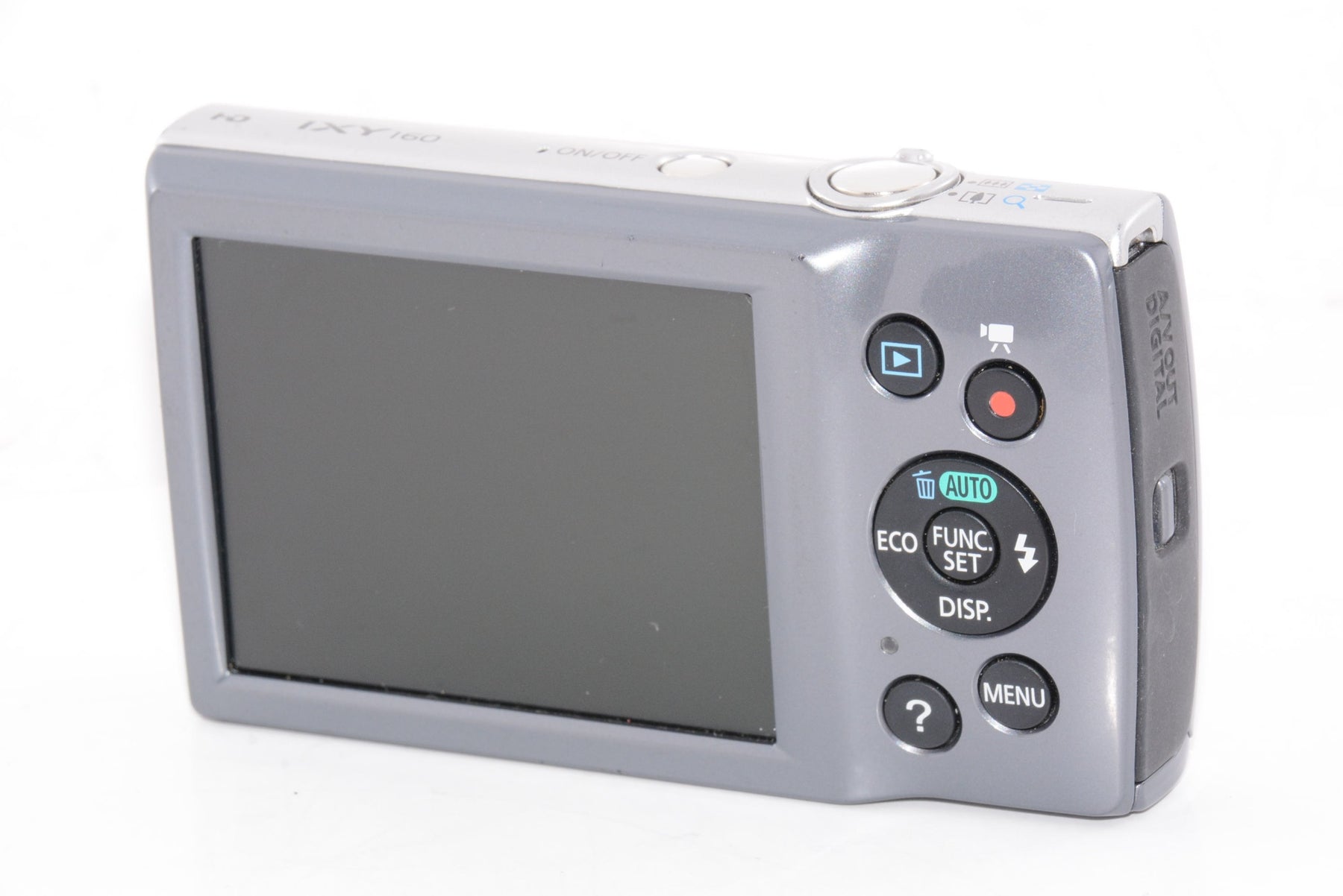 【外観特上級】Canon デジタルカメラ IXY160 シルバー