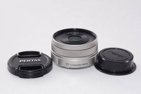 【外観並級】PENTAX 単焦点レンズ 01 STANDARD PRIME Qマウント 22067 シルバー