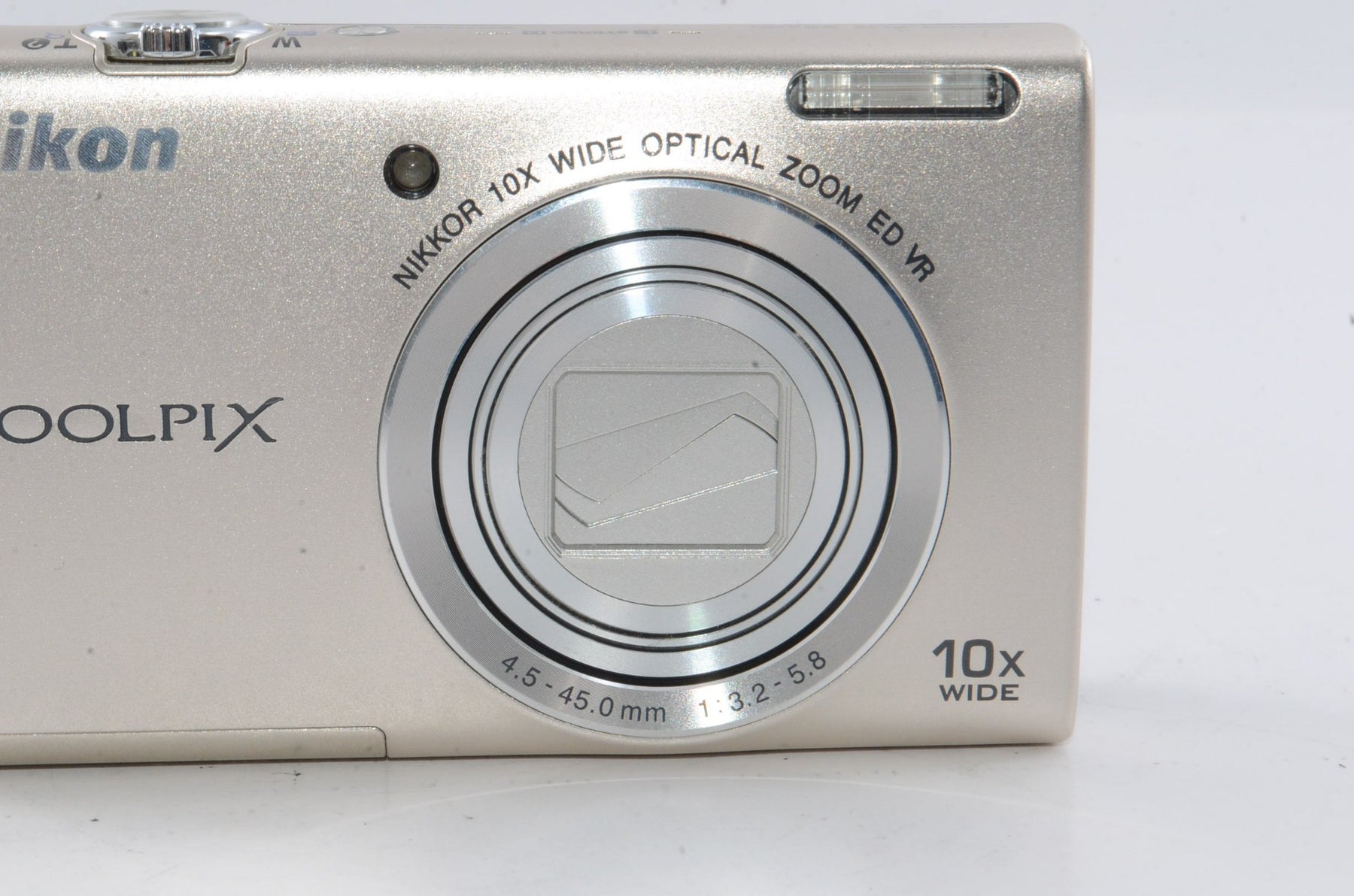 【外観特上級】Nikon デジタルカメラ COOLPIX (クールピクス) S6200 プラチナシルバー S6200SL