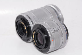 【外観並級】OLYMPUS ミラーレス一眼 PEN Lite E-PL3 ダブルズームキット シルバー E-PL3 DZKIT SLV