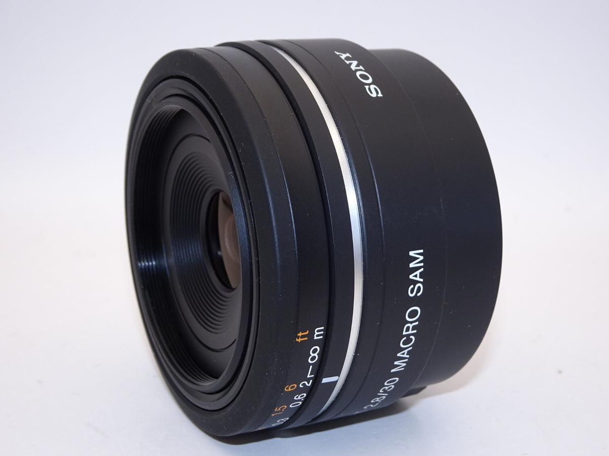 【外観特上級】ソニー SONY 単焦点マクロレンズ DT 30mm F2.8 Macro SAM  APS-C対応