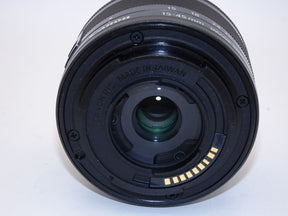 【外観特上級】Canon 標準ズームレンズ EF-M15-45mm F3.5-6.3IS STM(グラファイト) ミラーレス一眼対応 EF-M15-45ISSTM